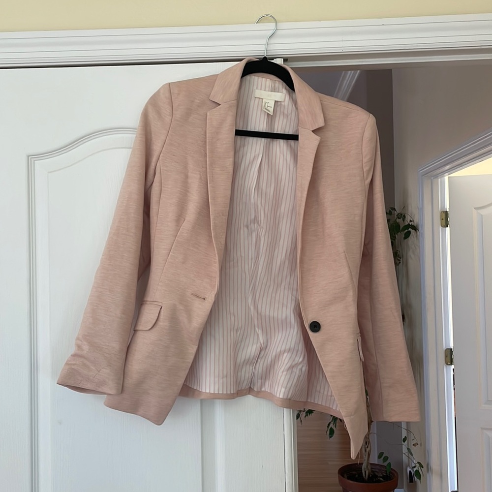 Pink blazer